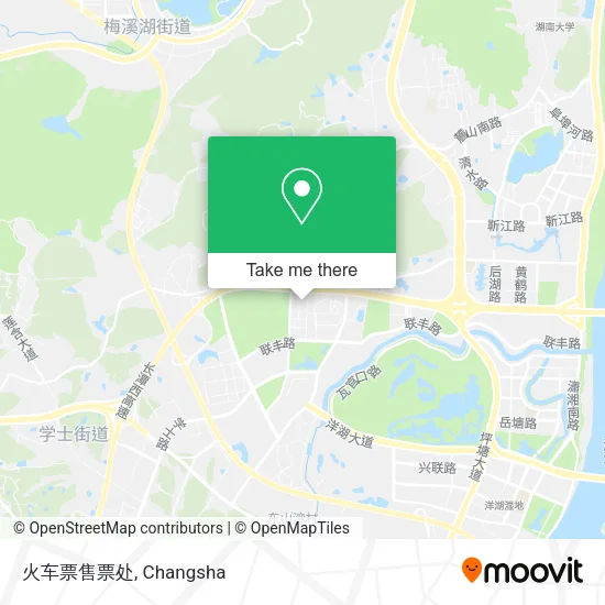 火车票售票处 map
