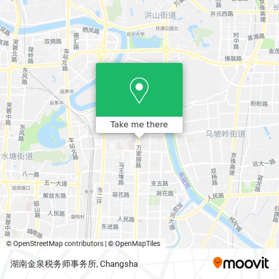 湖南金泉税务师事务所 map