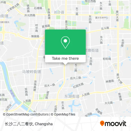 长沙二八二餐饮 map