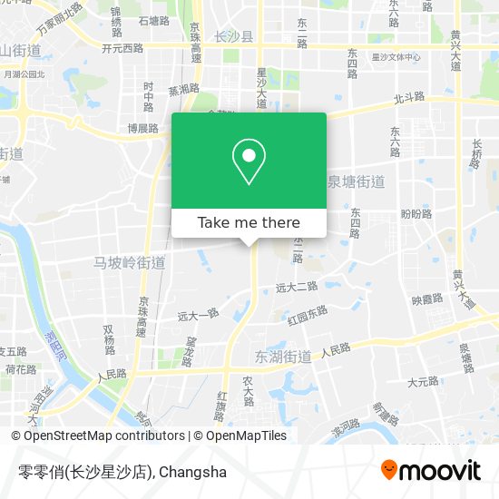 零零俏(长沙星沙店) map