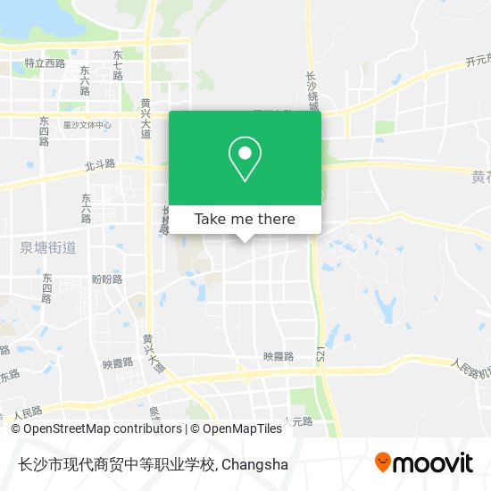 长沙市现代商贸中等职业学校 map