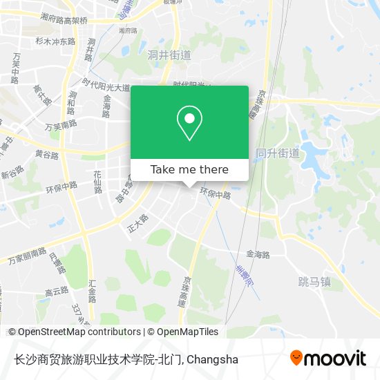 长沙商贸旅游职业技术学院-北门 map