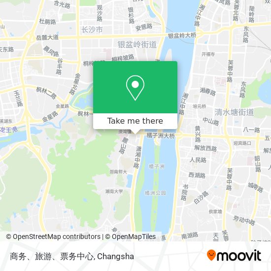 商务、旅游、票务中心 map