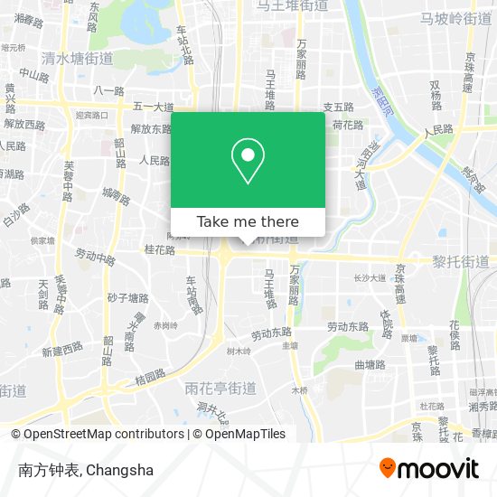 南方钟表 map