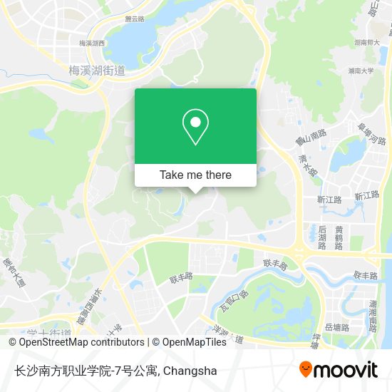 长沙南方职业学院-7号公寓 map