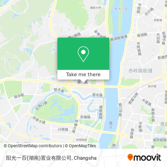 阳光一百(湖南)置业有限公司 map