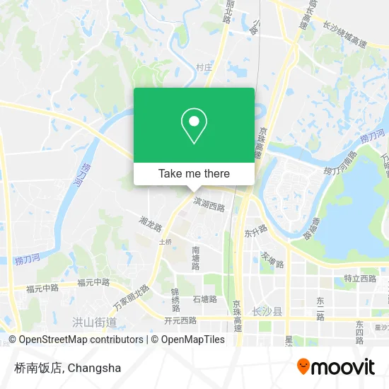 桥南饭店 map