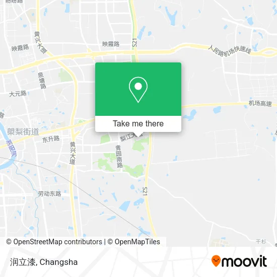 润立漆 map
