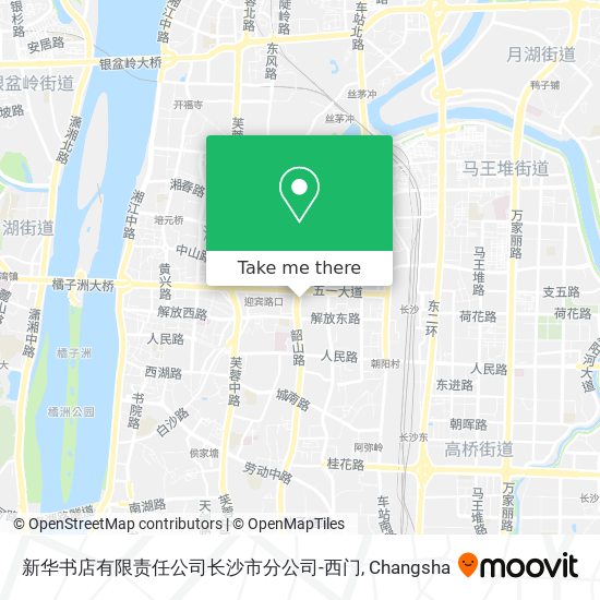 新华书店有限责任公司长沙市分公司-西门 map