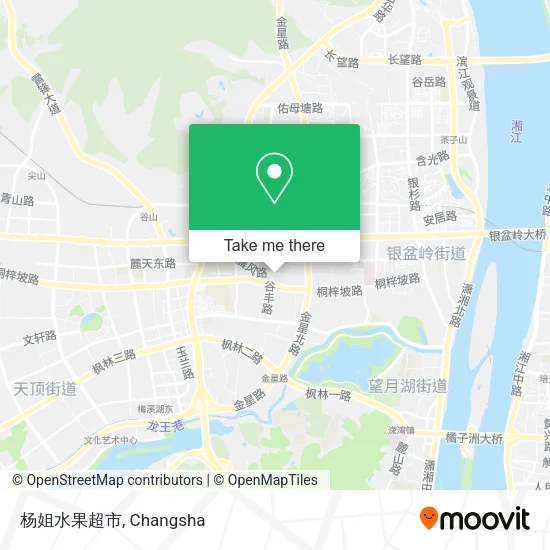 杨姐水果超市 map