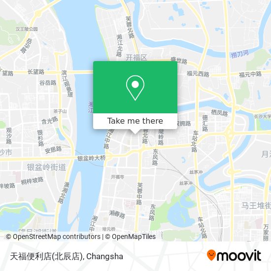 天福便利店(北辰店) map