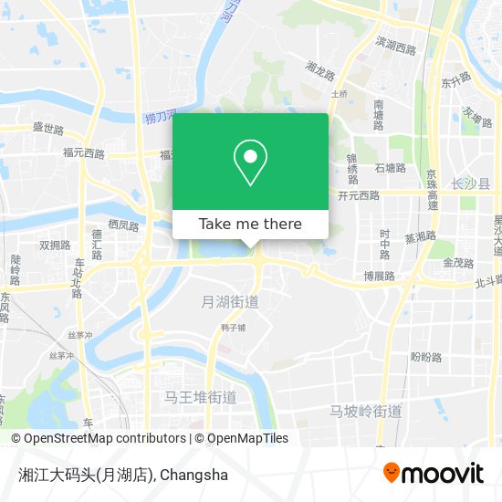 湘江大码头(月湖店) map