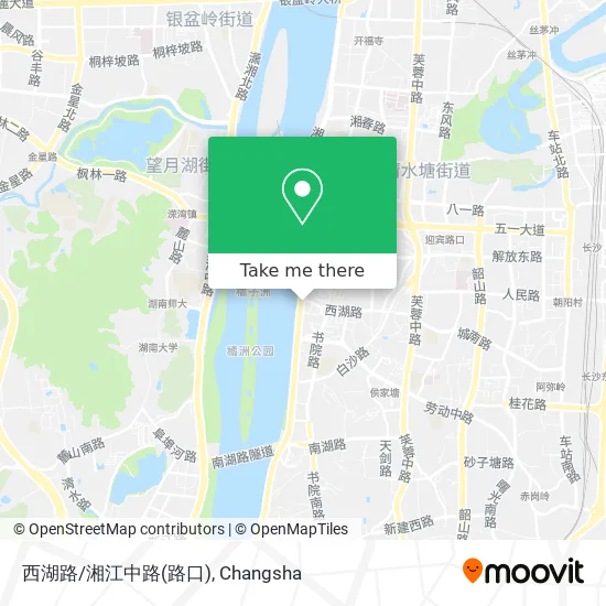 西湖路/湘江中路(路口) map