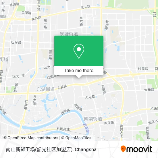 南山新鲜工场(韶光社区加盟店) map