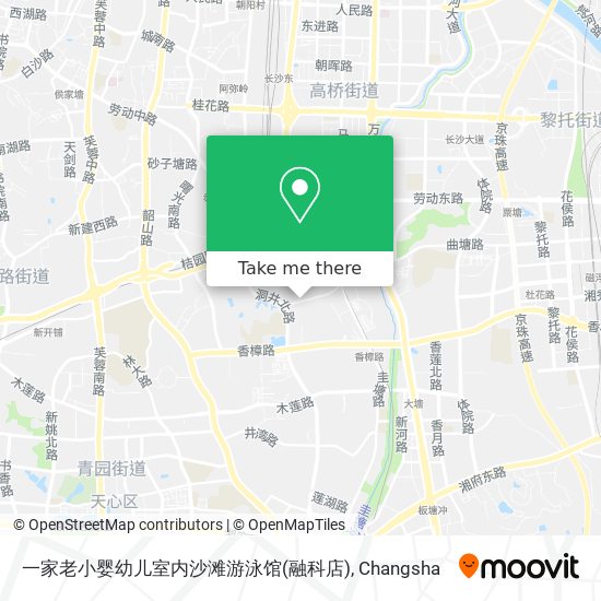 一家老小婴幼儿室内沙滩游泳馆(融科店) map