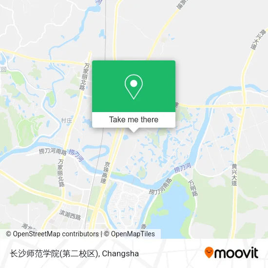 长沙师范学院(第二校区) map