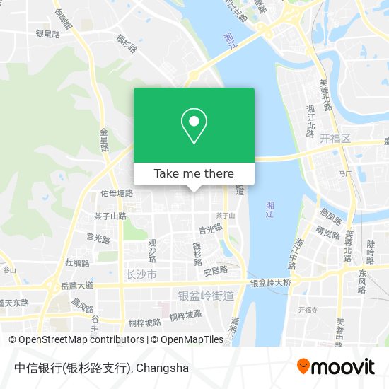 中信银行(银杉路支行) map