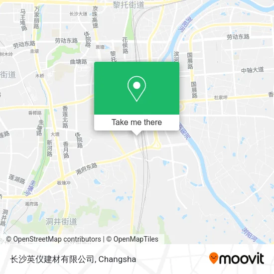 长沙英仪建材有限公司 map