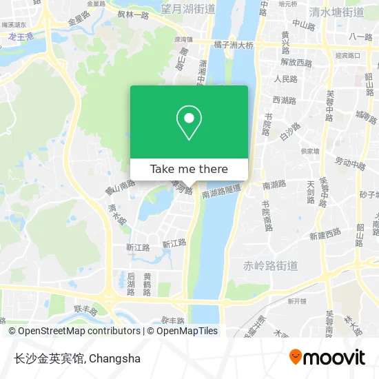 长沙金英宾馆 map