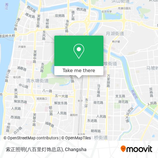 索正照明(八百里灯饰总店) map