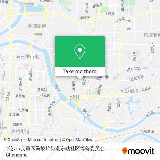 长沙市芙蓉区马坡岭街道东站社区筹备委员会 map