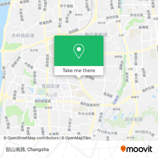 韶山南路 map