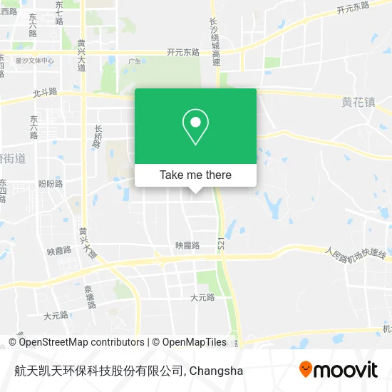 航天凯天环保科技股份有限公司 map