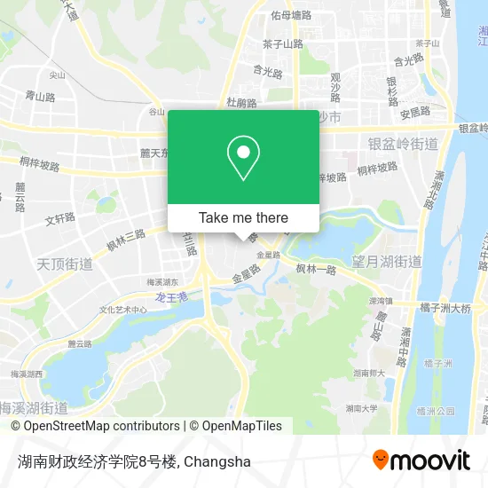 湖南财政经济学院8号楼 map