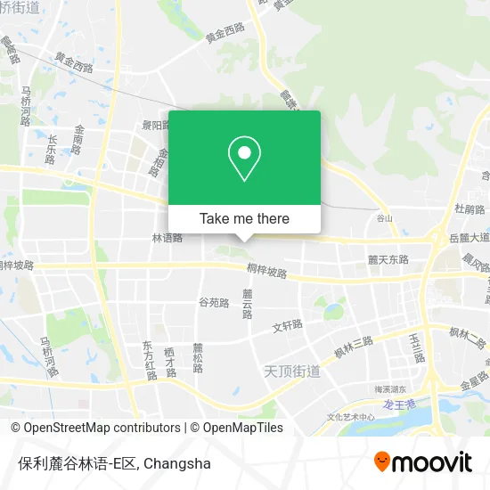 保利麓谷林语-E区 map