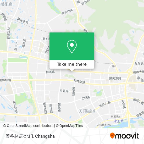 麓谷林语-北门 map