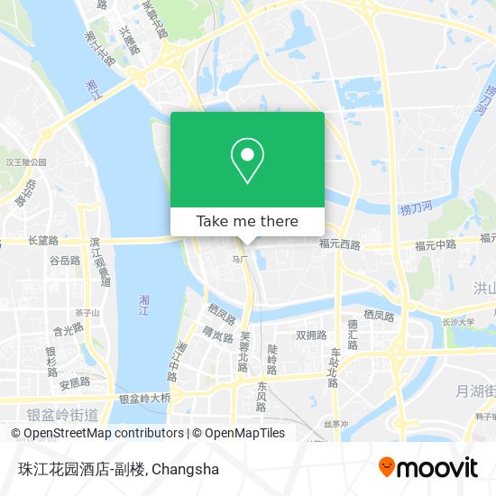 珠江花园酒店-副楼 map