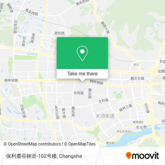 保利麓谷林语-102号楼 map