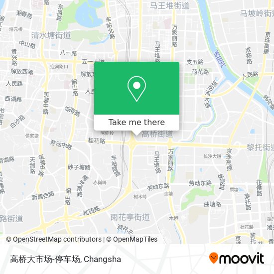 高桥大市场-停车场 map