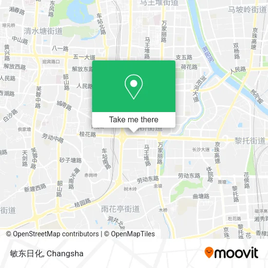 敏东日化 map