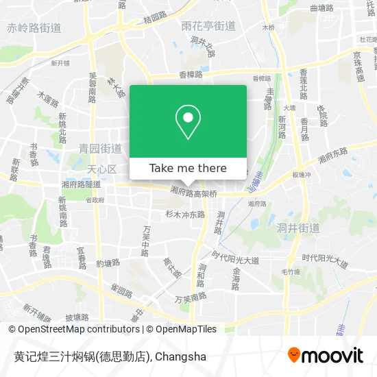 黄记煌三汁焖锅(德思勤店) map