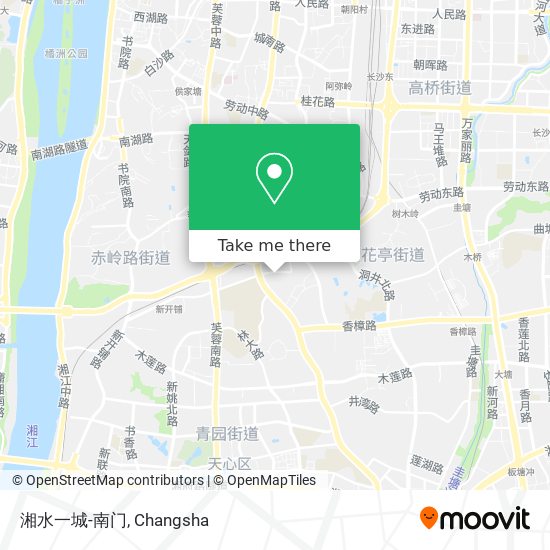湘水一城-南门 map