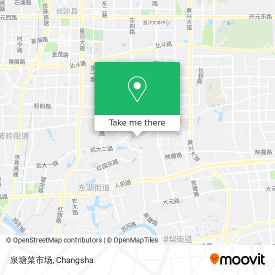 泉塘菜市场 map