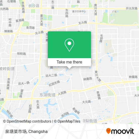 泉塘菜市场 map
