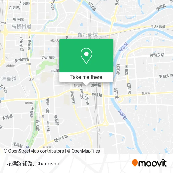 花侯路辅路 map