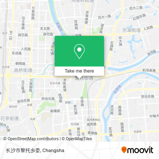 长沙市黎托乡委 map