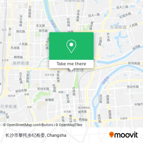 长沙市黎托乡纪检委 map