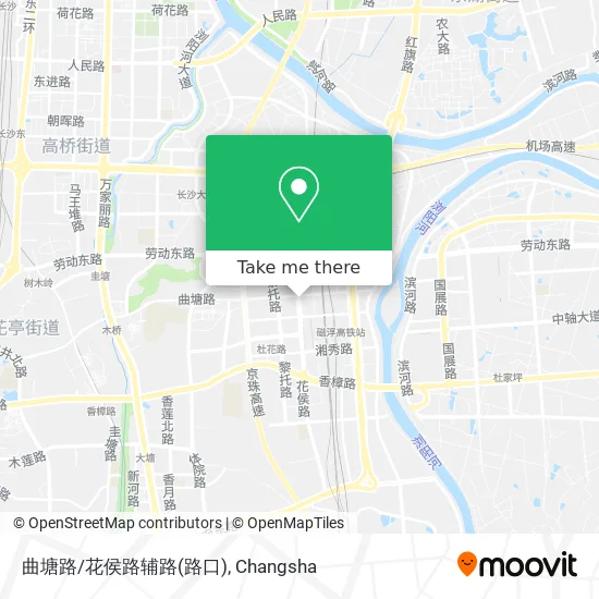 曲塘路/花侯路辅路(路口) map
