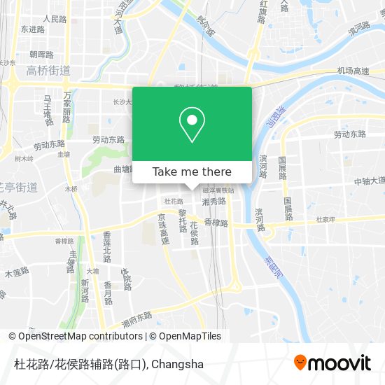 杜花路/花侯路辅路(路口) map