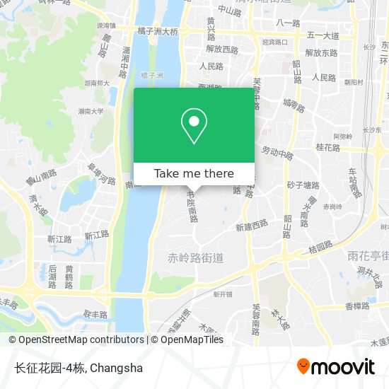 长征花园-4栋 map