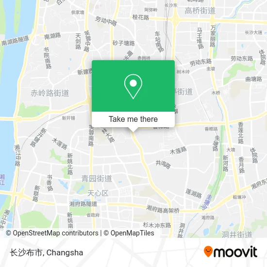 长沙布市 map