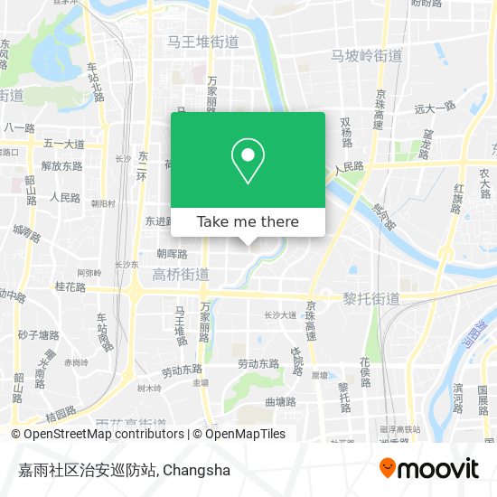 嘉雨社区治安巡防站 map