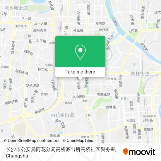 长沙市公安局雨花分局高桥派出所高桥社区警务室 map