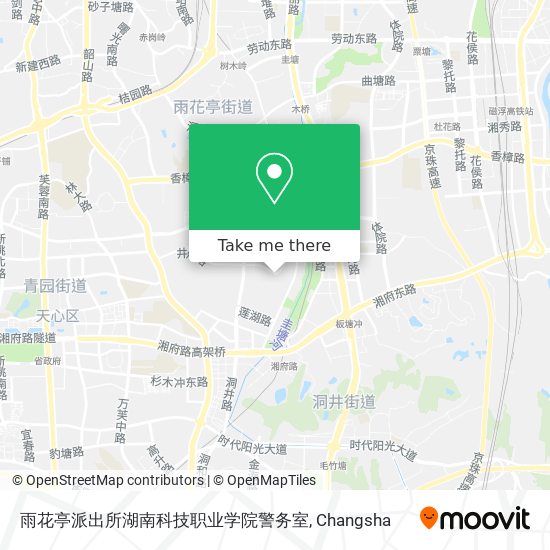 雨花亭派出所湖南科技职业学院警务室 map
