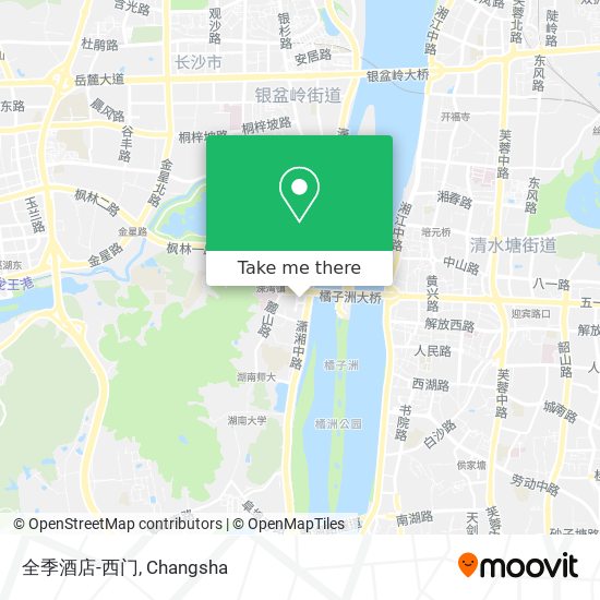 全季酒店-西门 map