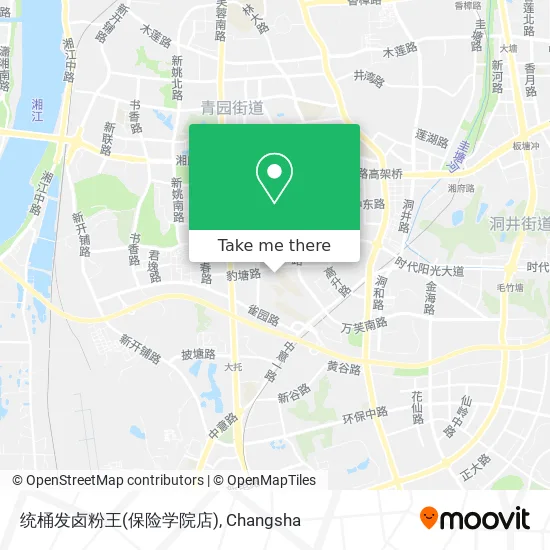 统桶发卤粉王(保险学院店) map